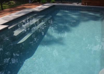 Fibreglass Pool Tranquility Range Cosmo Colour Coral Grey