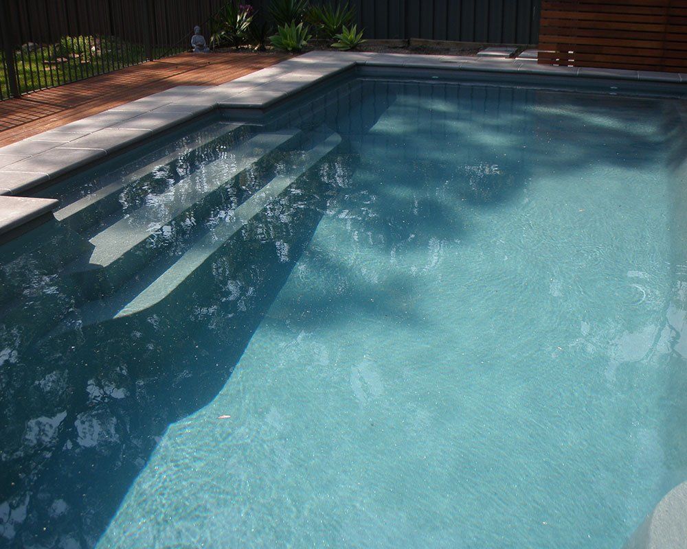 Fibreglass Pool Tranquility Range Cosmo in colour coral grey