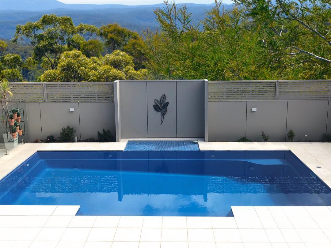 Fibreglass Pool Tranquility Range Cosmo Colour Crystal Sapphire